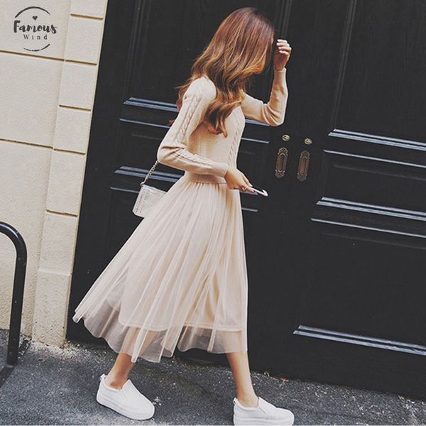 autumn sweater dress women winter long sleeve knitted sweater dress mesh patchwork elegant casual office long dress, Black;gray
autumn sweater dress women winter long sleeve knitted sweater dress mesh patchwork elegant casual office long dress, Black;gray