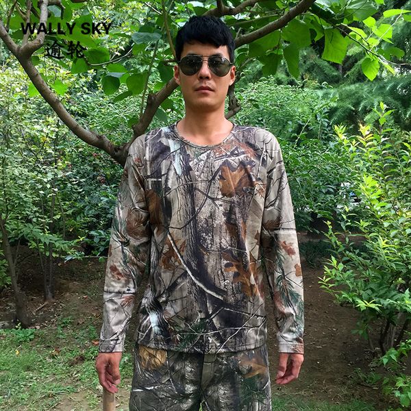 bionic camouflage hunting clothes mens t-shirts breathable mesh long-sleeved for camping hunting hiking shirt camouflage shirt, Camo
bionic camouflage hunting clothes mens t-shirts breathable mesh long-sleeved for camping hunting hiking shirt camouflage shirt, Camo
