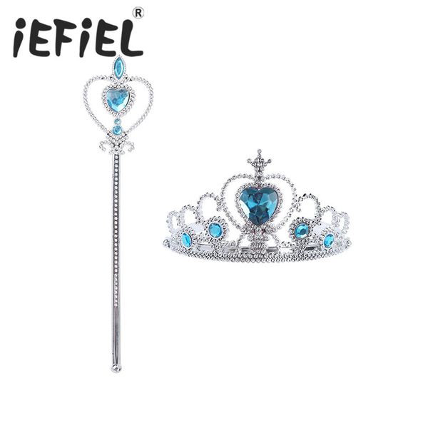 kids princess girls crown tiara and wand set fairy party costume accessories for halloween cosplay party dress up carnival set, Slivery;white
kids princess girls crown tiara and wand set fairy party costume accessories for halloween cosplay party dress up carnival set, Slivery;white