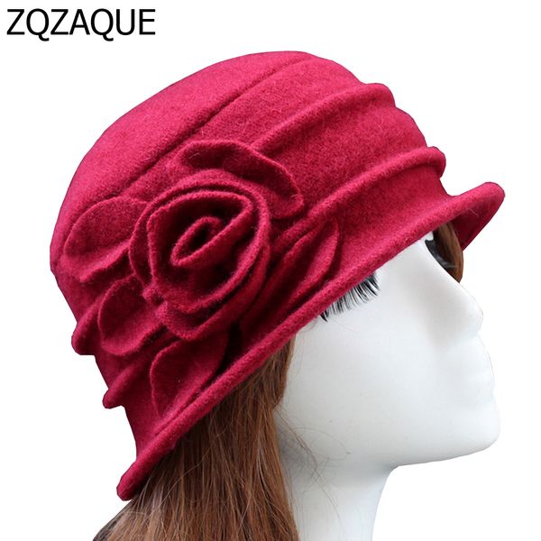 ladies' wool hats spring and winter high grade elegant pure wool caps mother's flower fedoras sy311, Blue;gray
ladies' wool hats spring and winter high grade elegant pure wool caps mother's flower fedoras sy311, Blue;gray