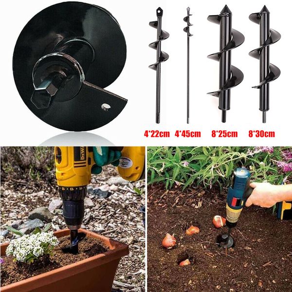twist drill planting auger spiral ground drill practical portable durable high speed steel mining tool garden
twist drill planting auger spiral ground drill practical portable durable high speed steel mining tool garden
