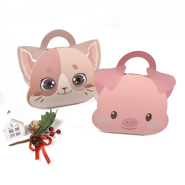 20pcs cute cat pig small gift bags party favor box for children birthday party baby shower
20pcs cute cat pig small gift bags party favor box for children birthday party baby shower