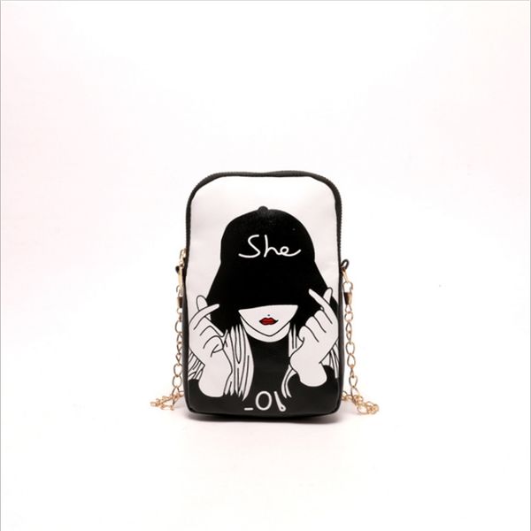 cartoon mini shoulder bags for women casual printing chain crossbody bag purses and handbag cute korean version mobile phone bag
cartoon mini shoulder bags for women casual printing chain crossbody bag purses and handbag cute korean version mobile phone bag