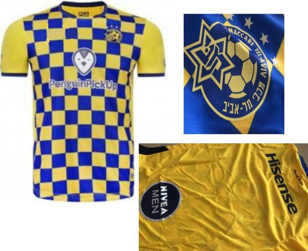 new maccabi tel-aviv 2019 2020 home yellow israel uniform israelite football eran zahavi tel aviv soccer jerseys hebrew football shirt 19 20, Black
new maccabi tel-aviv 2019 2020 home yellow israel uniform israelite football eran zahavi tel aviv soccer jerseys hebrew football shirt 19 20, Black