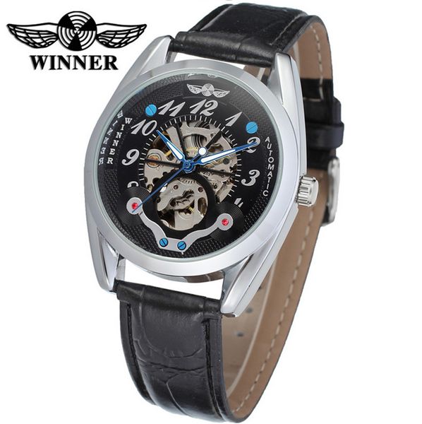11,11 promotional winner men's automatic mechanical watch unique dial design movement classic achievement man business watch, Slivery;brown
11,11 promotional winner men's automatic mechanical watch unique dial design movement classic achievement man business watch, Slivery;brown