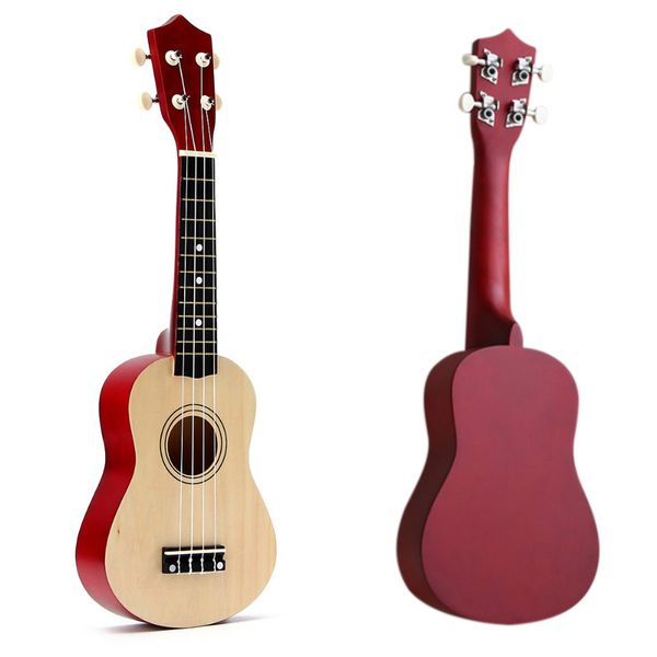 21 inch soprano ukulele 4 strings hawaiian guitar uke + string + pick for beginners kid gift
21 inch soprano ukulele 4 strings hawaiian guitar uke + string + pick for beginners kid gift