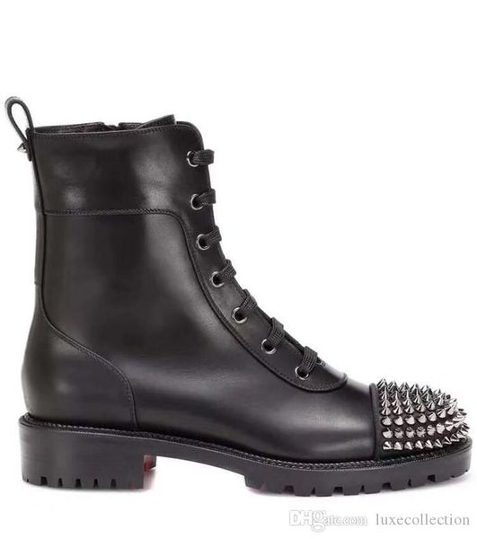 2019 high-end ladies boots for autumn and winter,hand - made fashion nails cowhide womens boots stars love ankle boots with box, Black
2019 high-end ladies boots for autumn and winter,hand - made fashion nails cowhide womens boots stars love ankle boots with box, Black