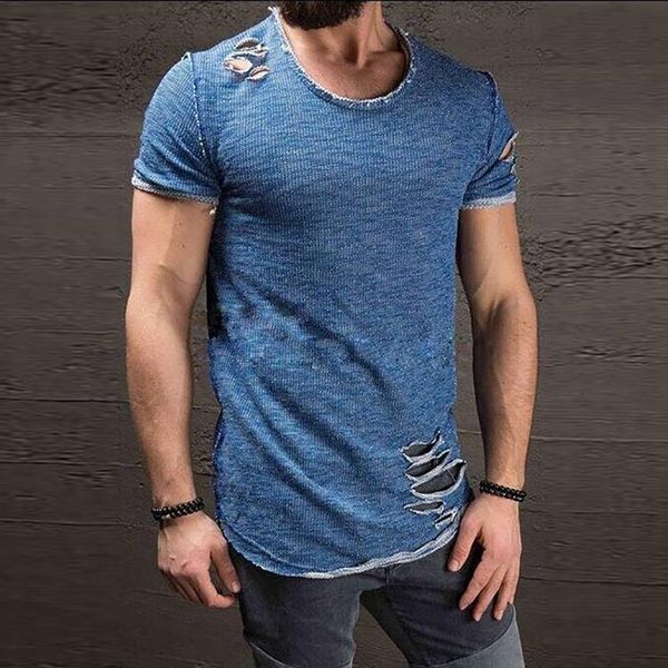 cotton men 's t shirt vintage ripped hole hip hop t -shirt men fashion casual tee men mineral washed activewears fitness, White;black
cotton men 's t shirt vintage ripped hole hip hop t -shirt men fashion casual tee men mineral washed activewears fitness, White;black