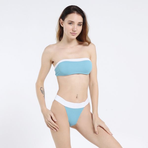 2019 thong bikini push up bandeau patchwork swimsuit plus size swimwear cut out brazilian female bathing suit blue white
2019 thong bikini push up bandeau patchwork swimsuit plus size swimwear cut out brazilian female bathing suit blue white