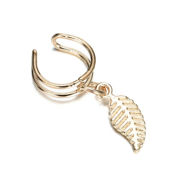 punk rock ear earrings fashion 1pair women clip cuff wrap no piercing-clip on tricolor leaf small ear clip hook cuffs, Silver
punk rock ear earrings fashion 1pair women clip cuff wrap no piercing-clip on tricolor leaf small ear clip hook cuffs, Silver
