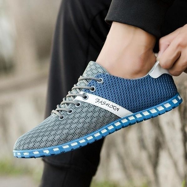 men casual shoes lace-up sneakers summer new mesh breathable comfortable men shoes loafers footwears zapatos de hombre xx-520, Black
men casual shoes lace-up sneakers summer new mesh breathable comfortable men shoes loafers footwears zapatos de hombre xx-520, Black