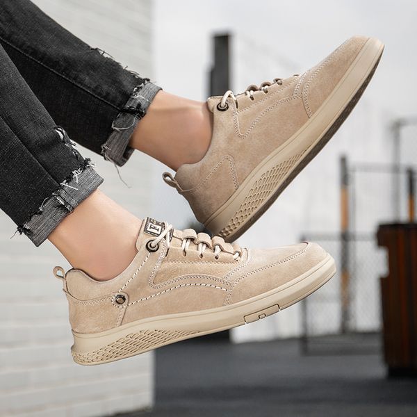 quaoar new mens casual shoes lace up breathable flat genuine leather shoes male soft driving, Black
quaoar new mens casual shoes lace up breathable flat genuine leather shoes male soft driving, Black