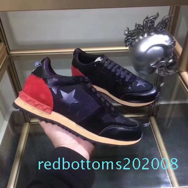 luxury design brand designer genuine leather men sneakers mens race runners women skateboard shoes white sole womens hy08 r08, Black
luxury design brand designer genuine leather men sneakers mens race runners women skateboard shoes white sole womens hy08 r08, Black