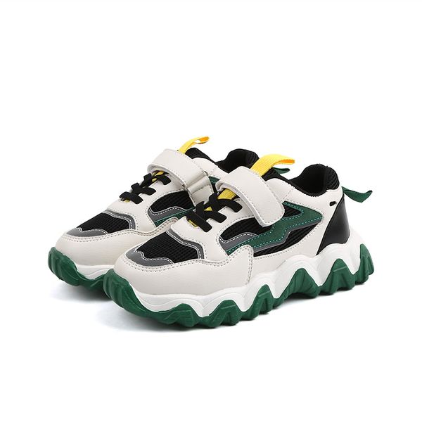 fashion summer leather mesh breathable childrens sports sneakers spring autumn girls boys student kids soft bottom running shoes, Black;red
fashion summer leather mesh breathable childrens sports sneakers spring autumn girls boys student kids soft bottom running shoes, Black;red