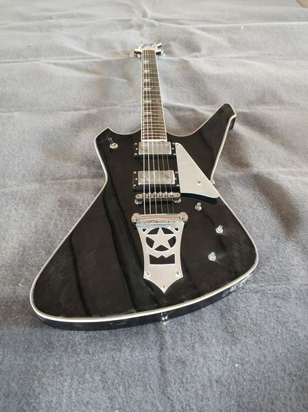 custom wash paul stanley electric guitar black body silver star tail abalone and white mop fingerboard inlaid mirror pickup
custom wash paul stanley electric guitar black body silver star tail abalone and white mop fingerboard inlaid mirror pickup
