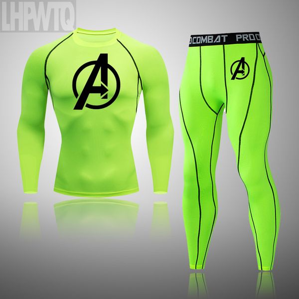 men's compression running jogging suits clothes sports set long t shirt+pants the gym fitness workout tights clothing, Black;blue
men's compression running jogging suits clothes sports set long t shirt+pants the gym fitness workout tights clothing, Black;blue
