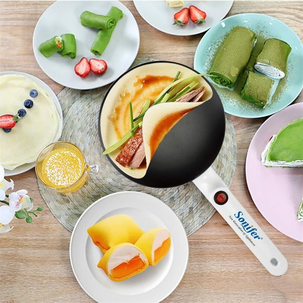 electric crepe maker pizza pancake machine non-stick griddle baking pan cake machine kitchen cooking tools
electric crepe maker pizza pancake machine non-stick griddle baking pan cake machine kitchen cooking tools