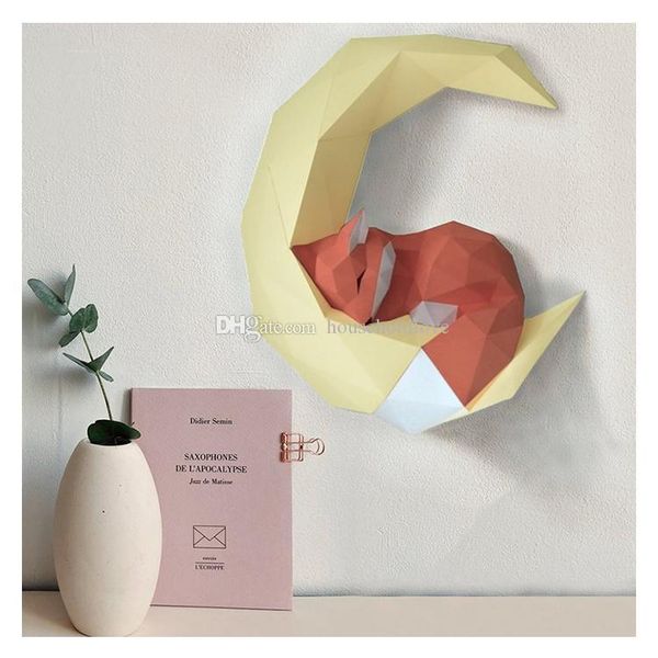 nordic three-dimensional fox moon wall decoration pendant simple living room paper diy hand made pgraphy props ins wall ornament
nordic three-dimensional fox moon wall decoration pendant simple living room paper diy hand made pgraphy props ins wall ornament
