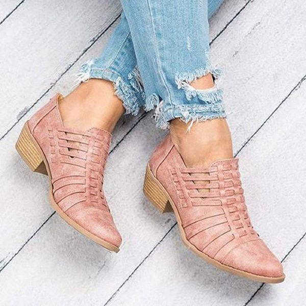adisputent platform thick heels ankle women's boots autumn pointed toe hollow out zipper clog shoes woman fashion footwear 2020, Black
adisputent platform thick heels ankle women's boots autumn pointed toe hollow out zipper clog shoes woman fashion footwear 2020, Black