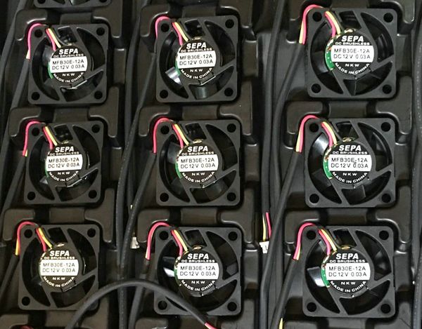 новый оригинальный sepa mfb30e-12a dc2v 0.03 a 30x30x6mm 3lines вентилятор охлаждения
новый оригинальный sepa mfb30e-12a dc2v 0.03 a 30x30x6mm 3lines вентилятор охлаждения