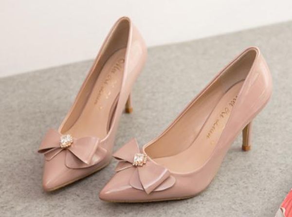 2019 women's shoes in spring and autumn with new style high heel fine heel pointed end bowknot shoes heel 5cm,9cm,7cm @b071, Black
2019 women's shoes in spring and autumn with new style high heel fine heel pointed end bowknot shoes heel 5cm,9cm,7cm @b071, Black
