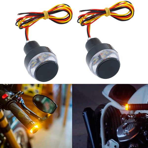 2 pcs мотоцикла amber led ручка bar end индикатор ручка разъем сигнала поворота для 22мм рулевой end turn signal lamp
2 pcs мотоцикла amber led ручка bar end индикатор ручка разъем сигнала поворота для 22мм рулевой end turn signal lamp