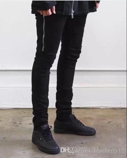 men's jeans mens high street style washed denim pants with zipper decoration pencil motor biker pockets, Blue
men's jeans mens high street style washed denim pants with zipper decoration pencil motor biker pockets, Blue