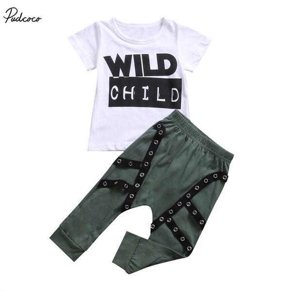 2pcs newborn toddler kids baby boys clothes outfits t-shirt + long pants set, White
2pcs newborn toddler kids baby boys clothes outfits t-shirt + long pants set, White