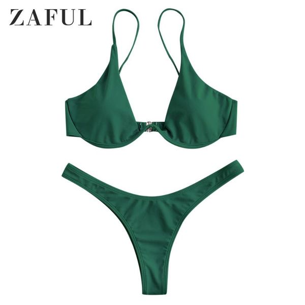 zaful women swimwear underwired plunge bathing suit bikini set low waisted padded swimsuit beach suits for summer
zaful women swimwear underwired plunge bathing suit bikini set low waisted padded swimsuit beach suits for summer