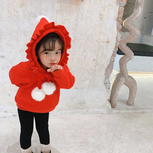winter new arrival christmas style cotton thickened and warm hooded hooded with antler and fur ball for cute sweet baby girls, Black
winter new arrival christmas style cotton thickened and warm hooded hooded with antler and fur ball for cute sweet baby girls, Black