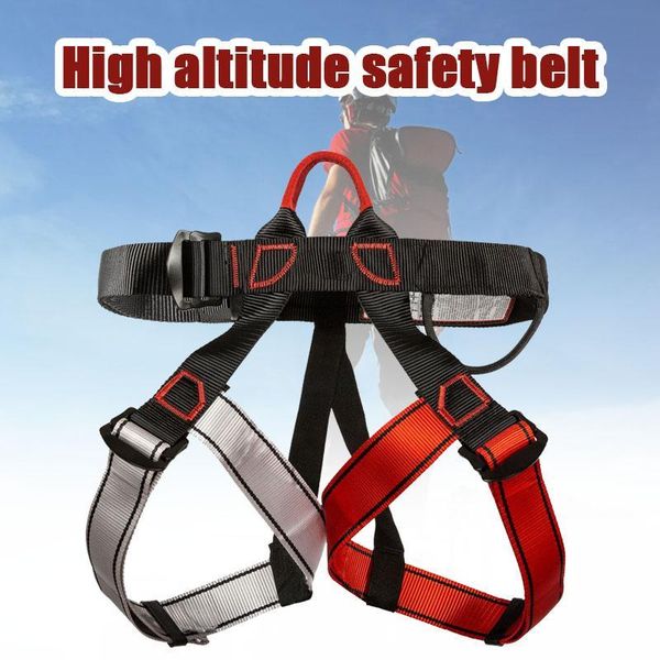 safety belt rock climbing harness professional waist support for outdoor sports smn88, Black;red
safety belt rock climbing harness professional waist support for outdoor sports smn88, Black;red