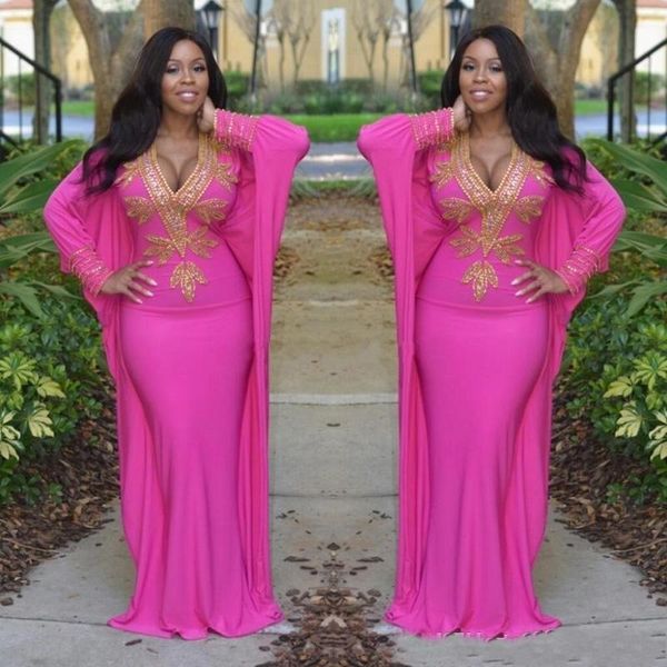 muslim pink v neck long sleeves evening prom dress formal gowns with gold sequin beaded floor length designer pageant dress, Black;red
muslim pink v neck long sleeves evening prom dress formal gowns with gold sequin beaded floor length designer pageant dress, Black;red