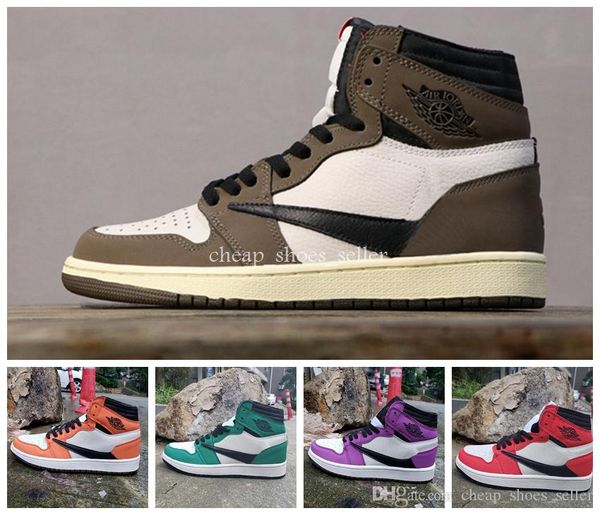 2019 Новый 1 High OG TS SP Travis Скоттс 3M Баскетбол обувь Мужчины Женщины Кактус Джек замша D
2019 Новый 1 High OG TS SP Travis Скоттс 3M Баскетбол обувь Мужчины Женщины Кактус Джек замша D