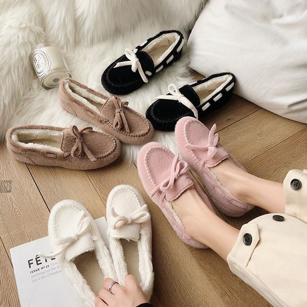 loafers fur casual woman shoe round toe women shoes autumn women's moccasins slip-on all-match female footwear modis bow-knot, Black
loafers fur casual woman shoe round toe women shoes autumn women's moccasins slip-on all-match female footwear modis bow-knot, Black