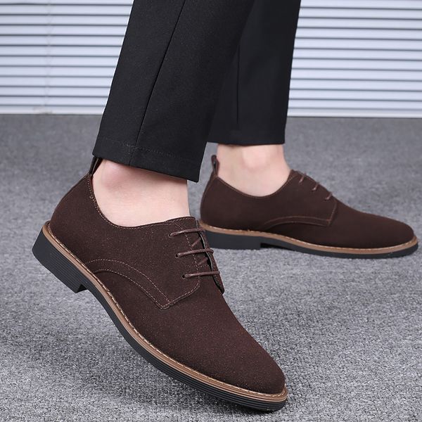men's shoes pu suede mens shoes casual leather soft lace up formal work male moccasin man plus size 38-48, Black
men's shoes pu suede mens shoes casual leather soft lace up formal work male moccasin man plus size 38-48, Black