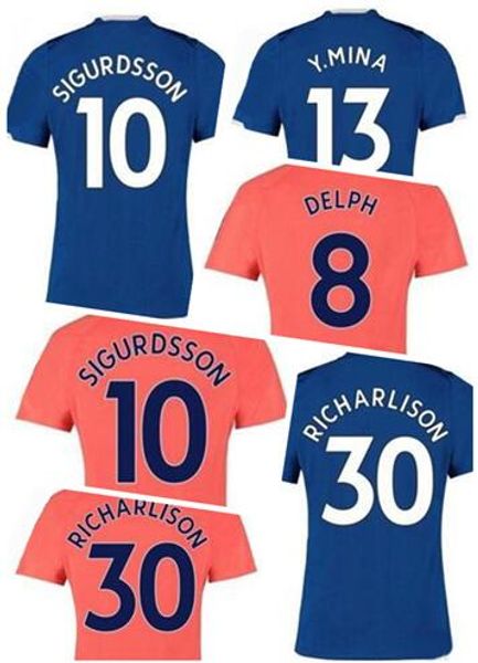 Customized 19-20 Home Richarlison 30 WALCOTT 11 SIGURDSSON 10 4 Keane CENK TOSUN 14 SIGURDSSON 18 Thai Quality Soccer Jerseys Shirts tops
Customized 19-20 Home Richarlison 30 WALCOTT 11 SIGURDSSON 10 4 Keane CENK TOSUN 14 SIGURDSSON 18 Thai Quality Soccer Jerseys Shirts tops