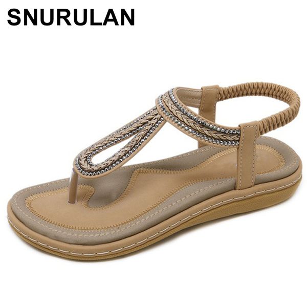 snurulan summer shoes women bohemia beach flip flops soft flat sandals woman casual comfortable plus size 35-42e437, Black
snurulan summer shoes women bohemia beach flip flops soft flat sandals woman casual comfortable plus size 35-42e437, Black
