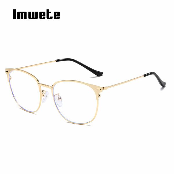 imwete anti blue light glasses frame men women cat eye design computer eyeglasses metal frames gold silver black spectacles
imwete anti blue light glasses frame men women cat eye design computer eyeglasses metal frames gold silver black spectacles