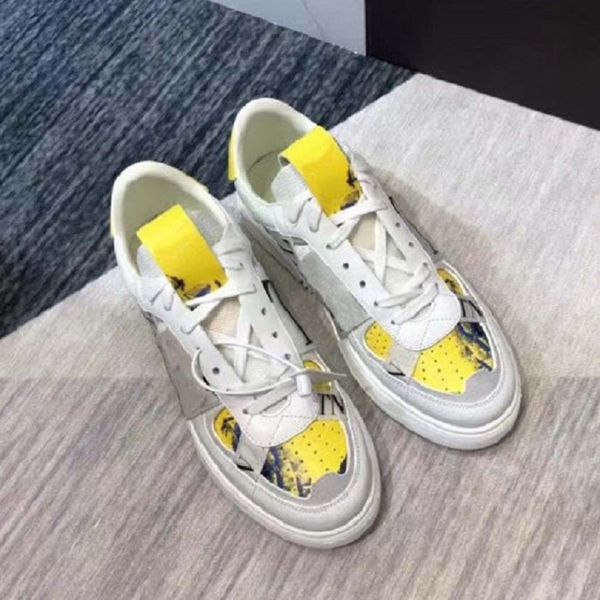 fashion real leather handmade multicolor gradient technical fabric sneakers man women famous shoes 09 h28, Black
fashion real leather handmade multicolor gradient technical fabric sneakers man women famous shoes 09 h28, Black
