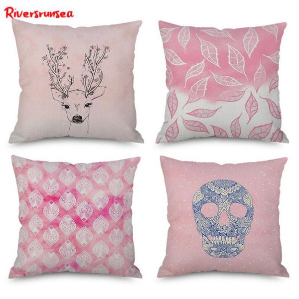 nordic style pink deeet cushion simple leaf flower pineapple skull pattern geometric marble pillow for office chair backrest
nordic style pink deeet cushion simple leaf flower pineapple skull pattern geometric marble pillow for office chair backrest
