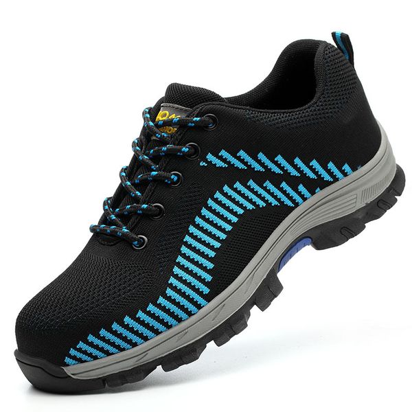 plus size men's casual breathable steel toe caps work safety shoes anti-pierce worker shoe security boots protective footwear, Black
plus size men's casual breathable steel toe caps work safety shoes anti-pierce worker shoe security boots protective footwear, Black