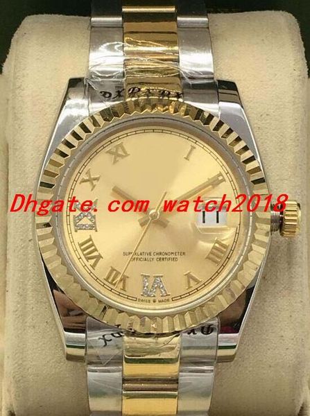 luxury watch 10 style mens crown 126233 stainless steel bracelet diamond dial 36mm automatic fashion men's watches wristwatch, Slivery;brown
luxury watch 10 style mens crown 126233 stainless steel bracelet diamond dial 36mm automatic fashion men's watches wristwatch, Slivery;brown