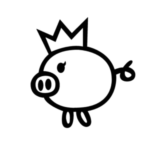 15*14.2cm lovely humour king pig decal funny car window bumper novelty jdm drift vinyl decal sticker car accessories
15*14.2cm lovely humour king pig decal funny car window bumper novelty jdm drift vinyl decal sticker car accessories
