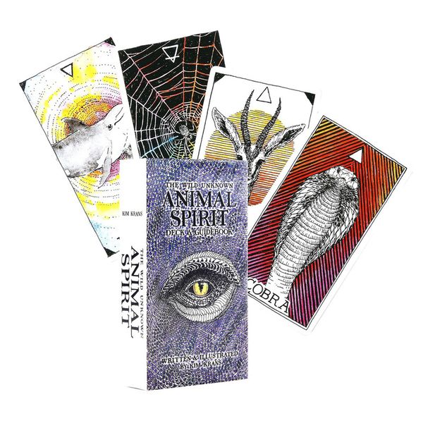english tarot deck for the wild unknown animal spirit guidebook tarot cards board game playing game card for family party
english tarot deck for the wild unknown animal spirit guidebook tarot cards board game playing game card for family party