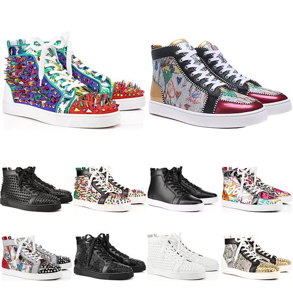 2019 fashion designer casual shoes studded spikes flats shoes red bottoms shoes mens womens party lovers genuine leather sneakers
2019 fashion designer casual shoes studded spikes flats shoes red bottoms shoes mens womens party lovers genuine leather sneakers