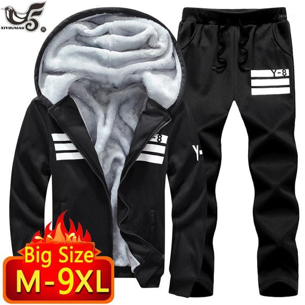 big size 7xl 8xl 9xl brand men sets autumn winter sporting suit sweatshirt + sweatpants mens clothing 2 pieces sets tracksuit1, Gray
big size 7xl 8xl 9xl brand men sets autumn winter sporting suit sweatshirt + sweatpants mens clothing 2 pieces sets tracksuit1, Gray