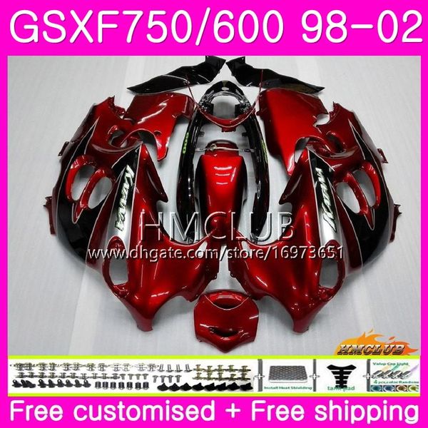 Kit for uzuki katana g x750f g xf750 1998 wine red 1999 cool 2000 2001 2002 body 3hm 21 g xf 750 600 g x600f g xf600 98 99 00 01 02 fairing Kit for uzuki katana g x750f g xf750 1998 wine red 1999 cool 2000 2001 2002 body 3hm 21 g xf 750 600 g x600f g xf600 98 99 00 01 02 fairing