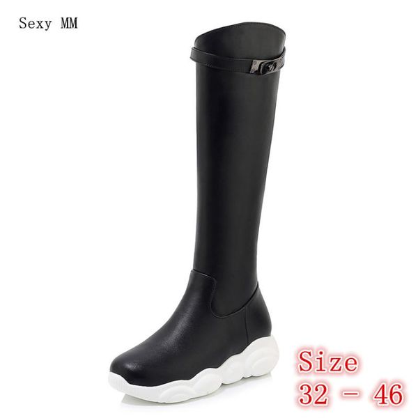 spring autumn winter women knee high boots platform woman thigh high boots botas small plus size 32 33 -40 41 42 43 44 45 46, Black
spring autumn winter women knee high boots platform woman thigh high boots botas small plus size 32 33 -40 41 42 43 44 45 46, Black