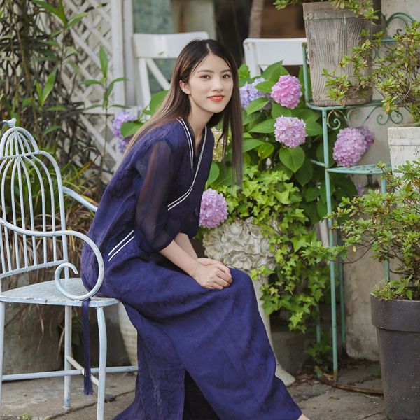up 20 new silk linen jacquard summer leisure dress of literature and art in 7 minutes of sleeve v-neck waist head dress, Black;gray
up 20 new silk linen jacquard summer leisure dress of literature and art in 7 minutes of sleeve v-neck waist head dress, Black;gray