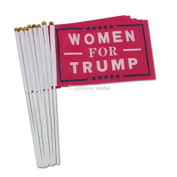 2020 donald trump american flag keep america great banner women for trump hand held banner flags wx9-1837
2020 donald trump american flag keep america great banner women for trump hand held banner flags wx9-1837